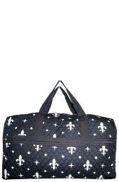 Quilted Duffle Bag-FL2004/BKW